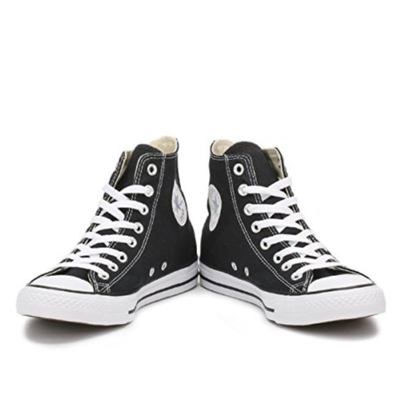 Converse Shoes - Converse Unisex Chuck Taylor All Star Canvas High Top, Black/White, 12W/10M(US)